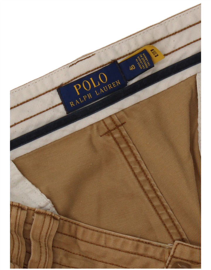 Pantaloni scurți cargo Ralph Lauren pentru bărbați W40 XL bej