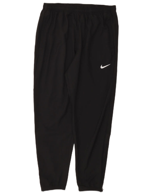 Pantaloni de trening Nike Dri Fit pentru femei UK 16 Poliester negru mare