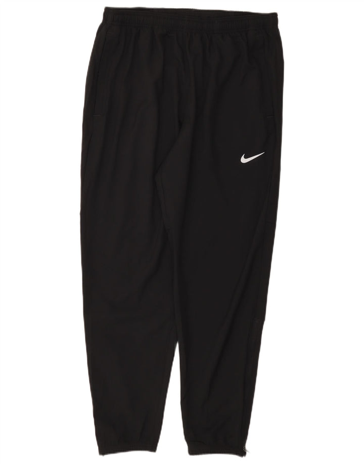 Pantaloni de trening Nike Dri Fit pentru femei UK 16 Poliester negru mare