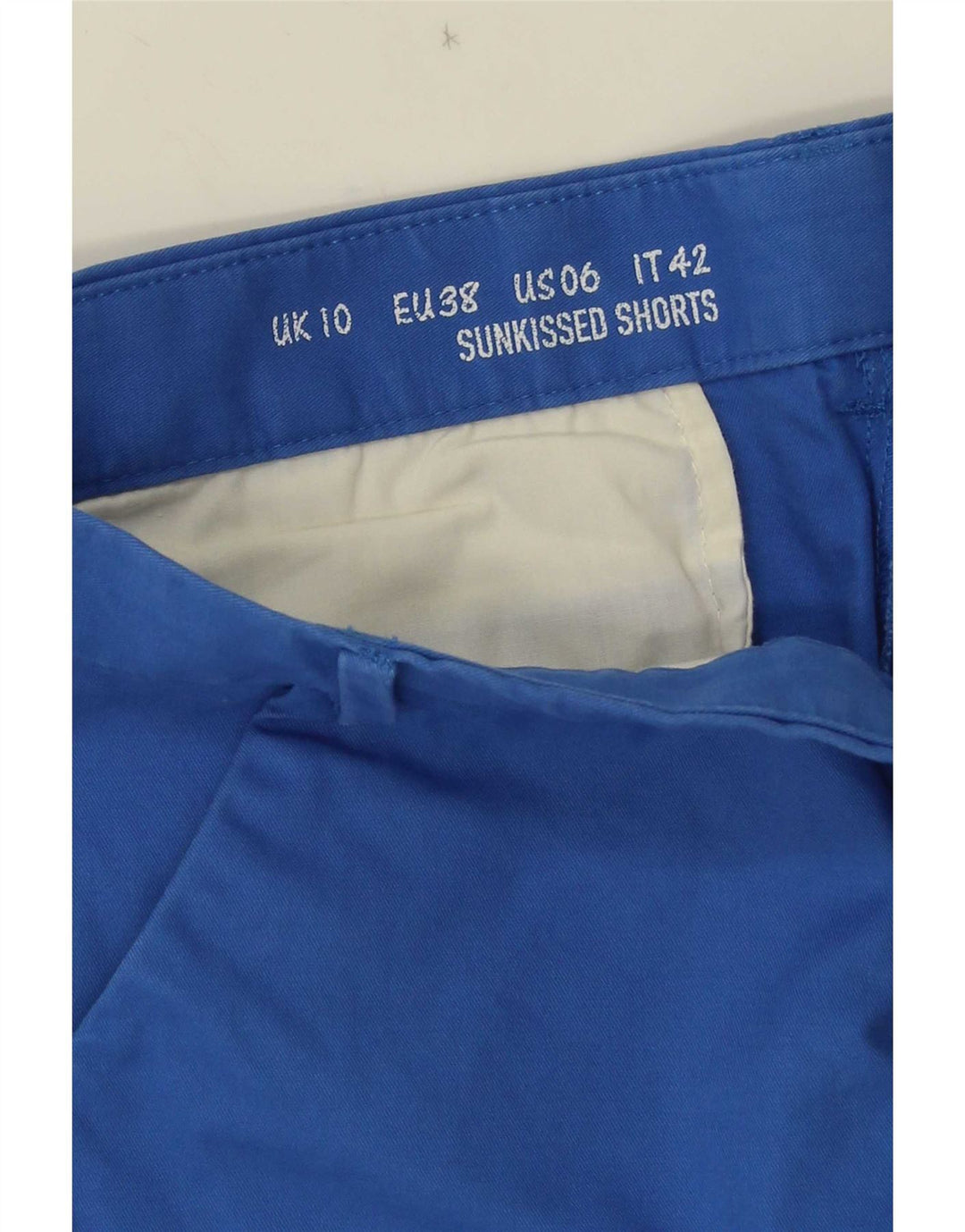 Pantaloni scurți casual pentru femei Gap UK 10 Small W32 Blue