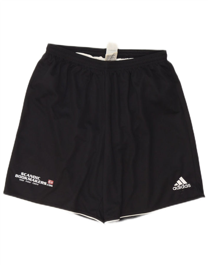 Pantaloni scurți sport pentru bărbați Adidas Climalite, mari, negru, poliester