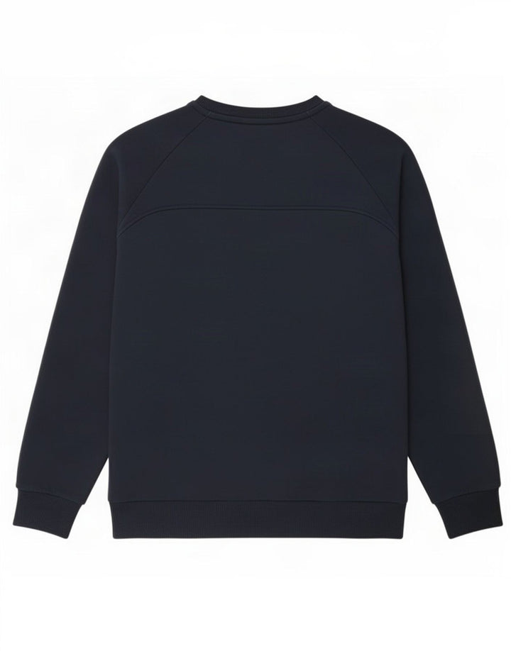 Hanorac pentru bărbați Adidas Jumper mediu din bumbac bleumarin