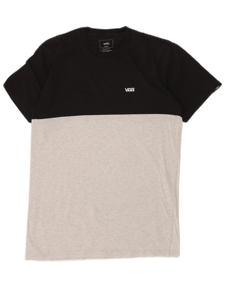 Tricou VANS Classic Fit pentru bărbați Top, gri mediu, bumbac color bloc