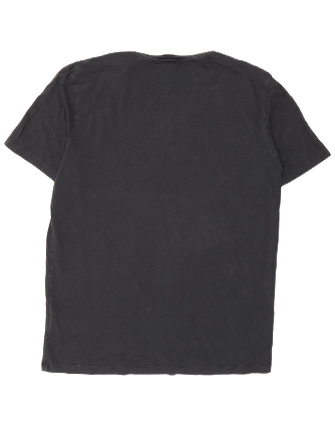 Tricou pentru bărbați Cos Top Mediu Negru Bumbac