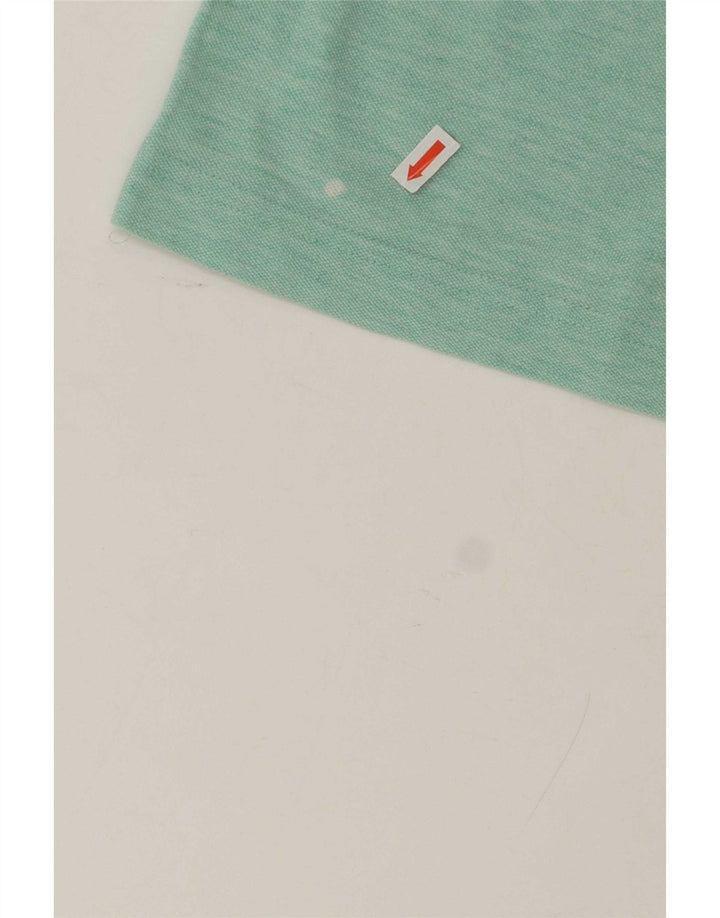 Tricou polo Sergio Tacchini pentru bărbați, bumbac cu pete verde mediu