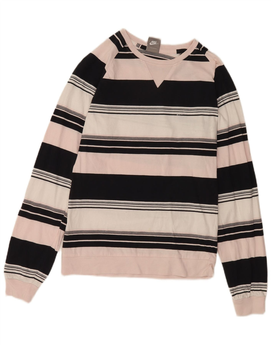 Pulover Nike pentru bărbați, UK 36/38, mic, multicolor, color block, bumbac