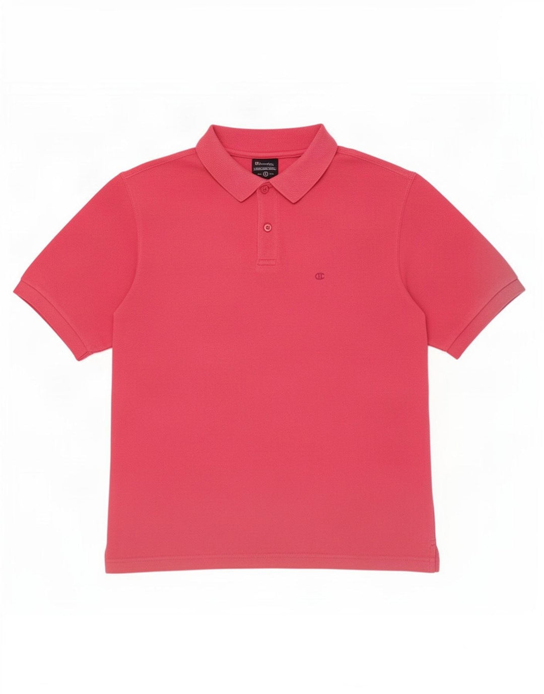 Tricou polo Champion pentru bărbați, bumbac roz mediu