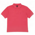 Tricou polo Champion pentru bărbați, bumbac roz mediu