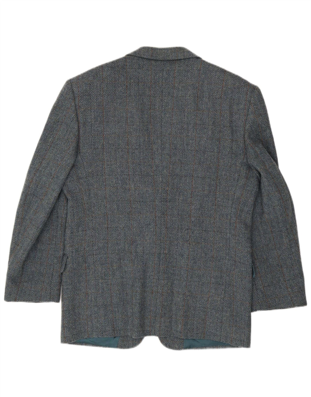 Jachetă San Remo pentru bărbați cu 2 nasturi IT 50 Blue Herringbone
