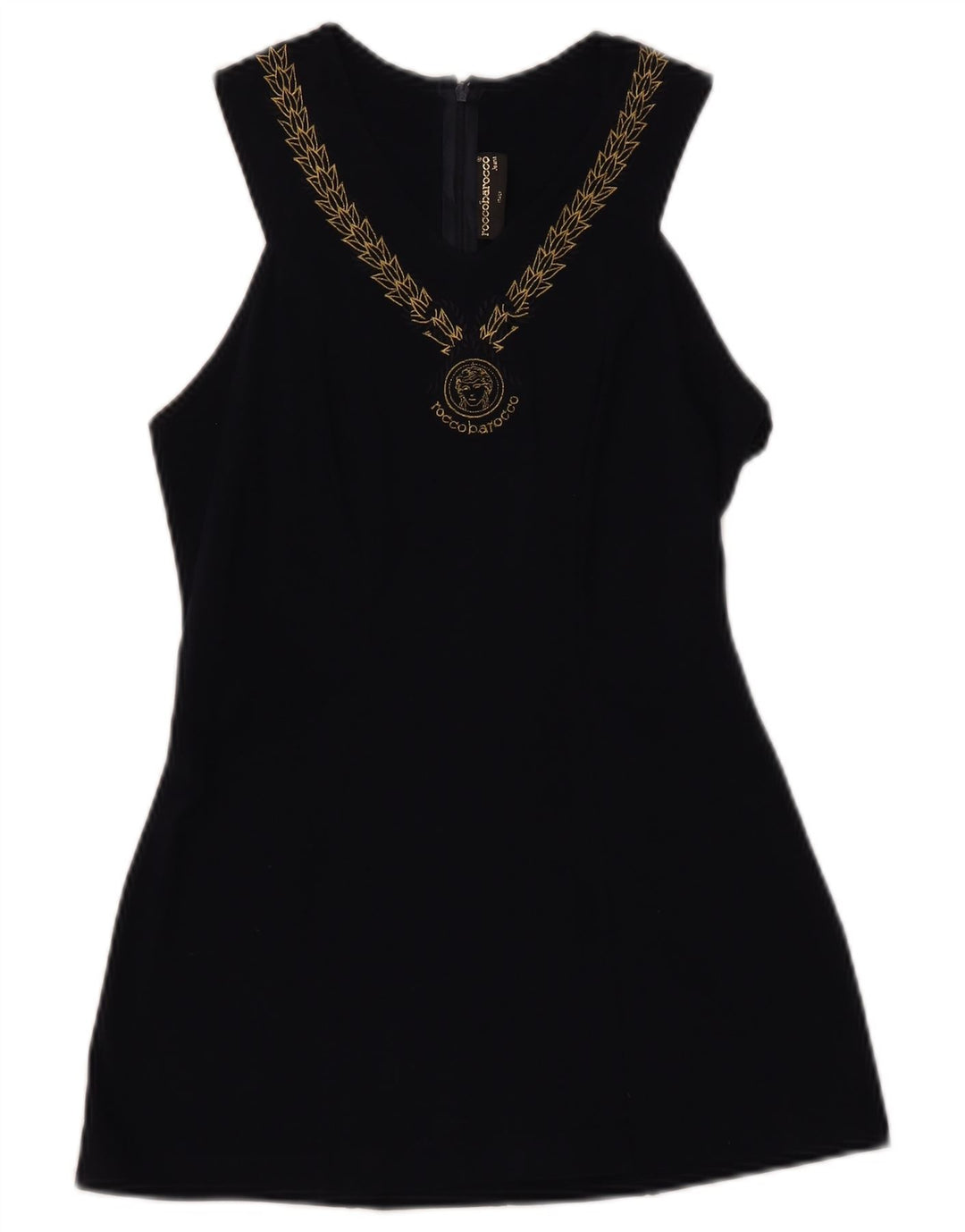 Bluză fără mâneci pentru femei ROCCOBAROCCO IT 44 Medium Bleumarin Floral