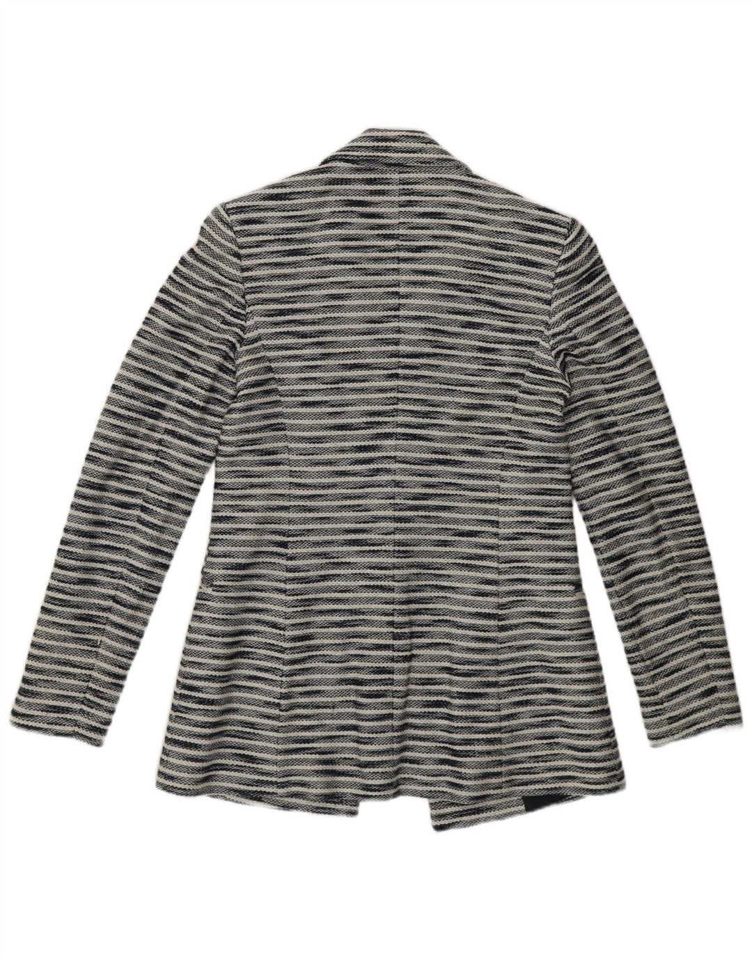 Massimo Dutti Jachetă Blazer Femei EU 34 2XS Bumbac cu pete albastru bleumarin
