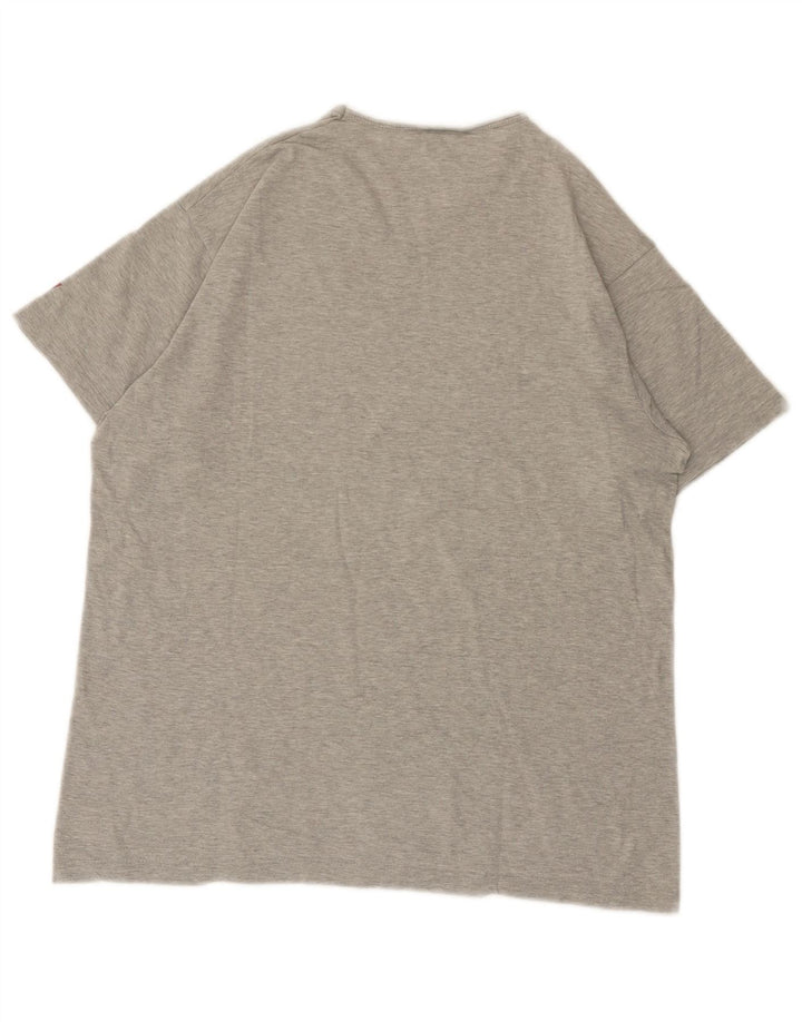 Tricou pentru bărbați Levi's Top din bumbac cu pete gri mediu