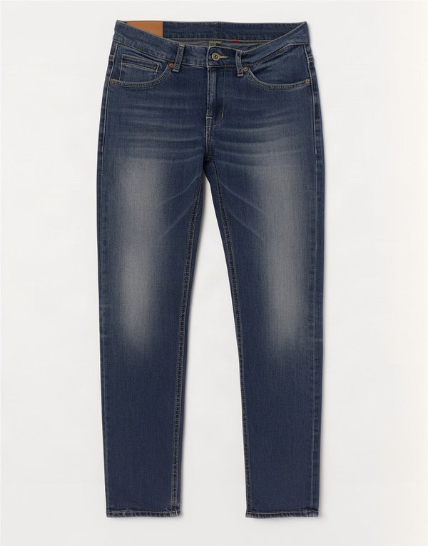 Dondup Womens Slim Jeans W33 L32 Blue Cotton
