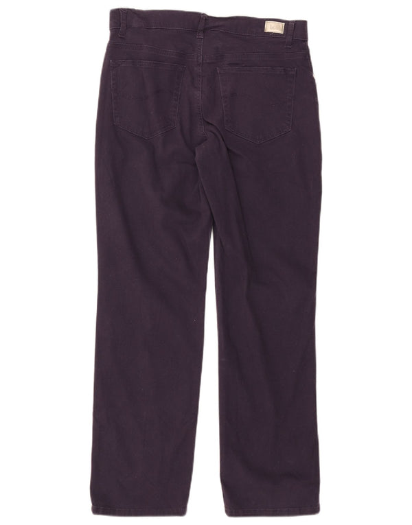 Blugi drepti Lee pentru femei cu talie medie, cu talie relaxată, L30 L28, violet