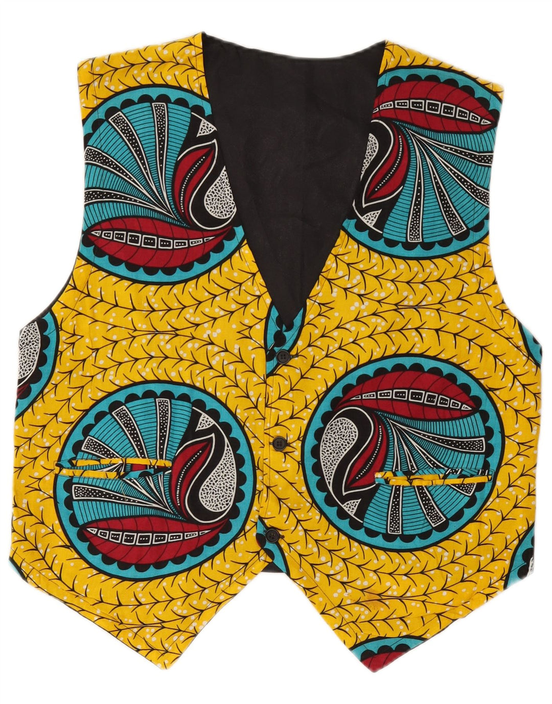 Gilet Broadway pentru bărbați cu model abstract, viscoză medie, multicoloră