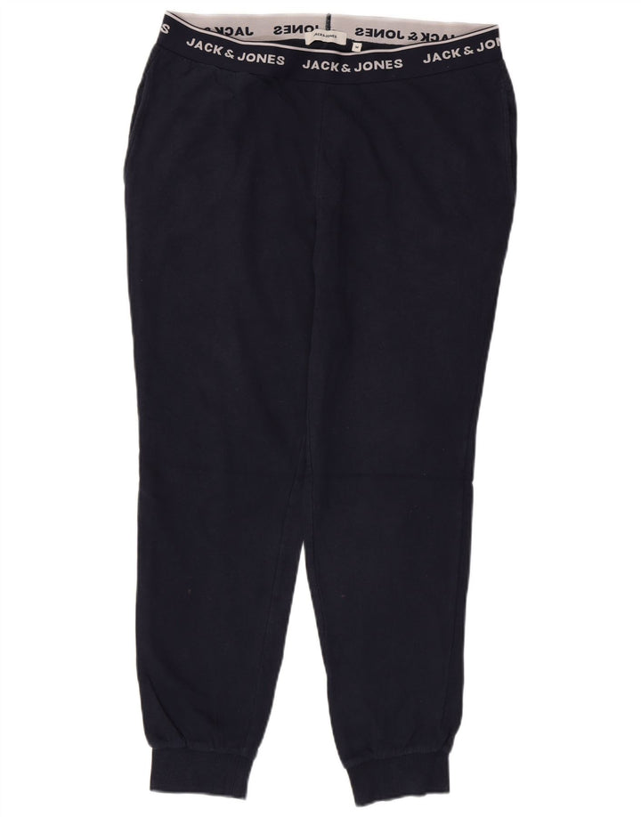 JACK & JONES Pantaloni de trening grafic pentru bărbați Pantaloni de jogging Mediu Bleumarin