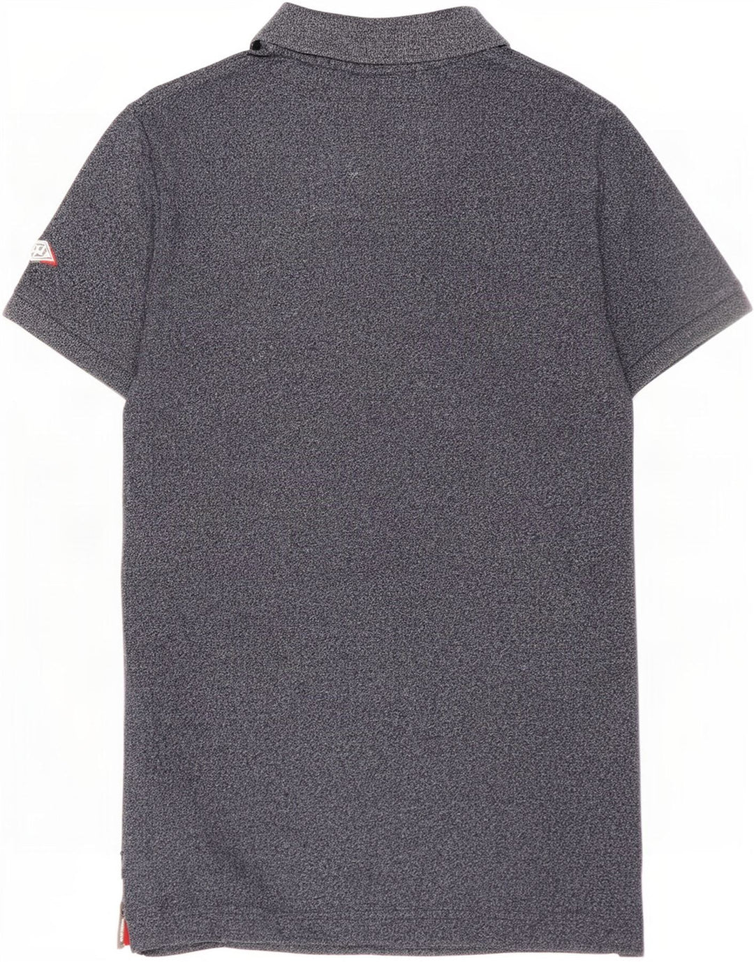 Cămașă polo Superdry pentru bărbați, cu formă regulată, din bumbac, albastru bleumarin mediu