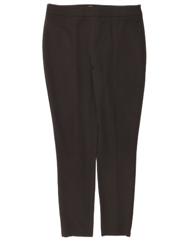 Pantaloni chino subțiri REISS pentru femei UK 12 Medium W30 L28 Gri Poliester