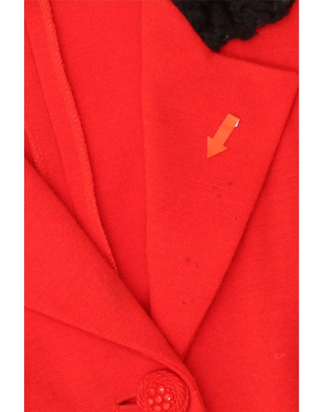 LUISA SPAGNOLI Womens 3 Button Blazer Jacket IT 48 XL Red Wool Vintage Luisa Spagnoli and Second-Hand Luisa Spagnoli from Messina Hembry 