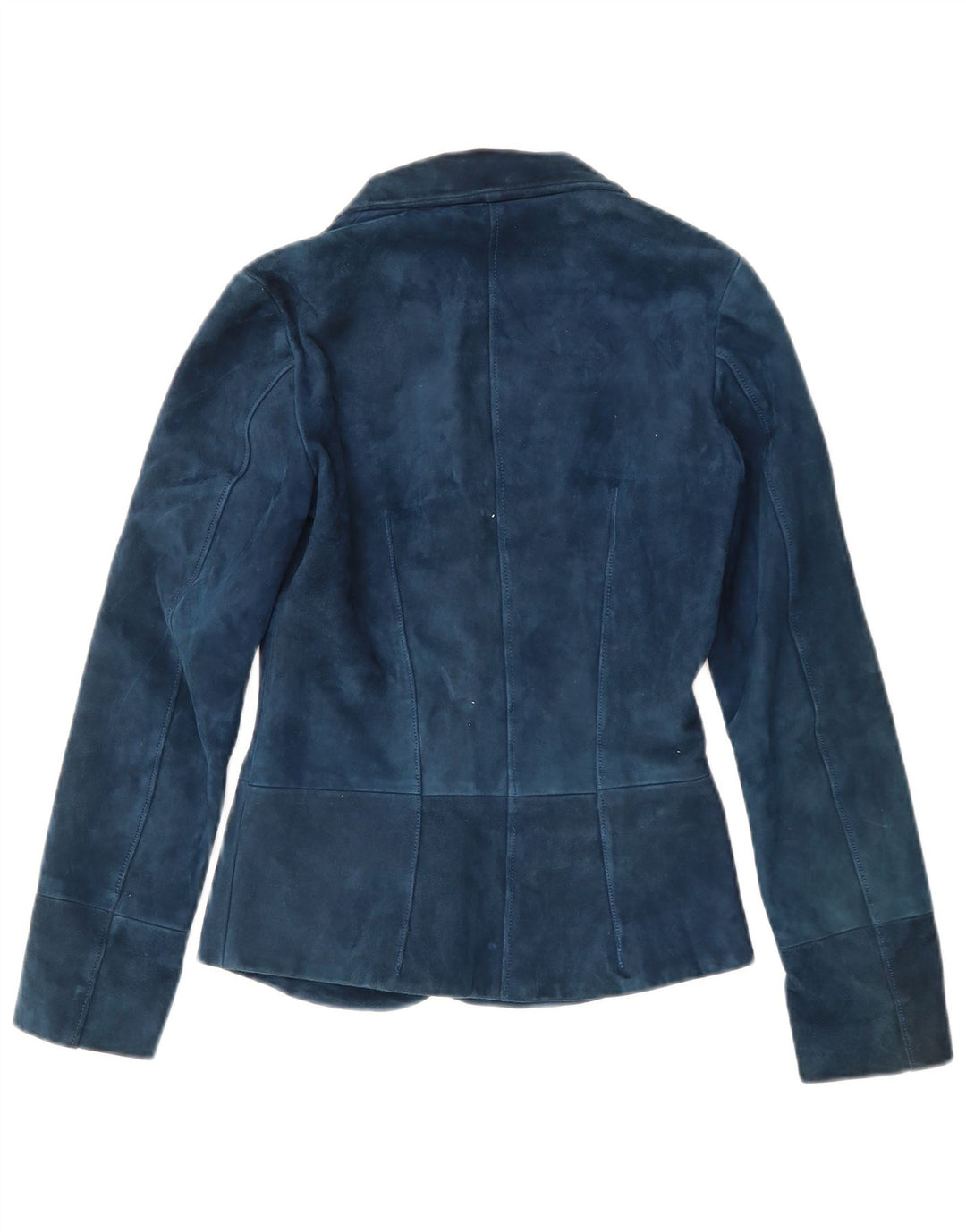 Blazer Vintage pentru femei cu 2 nasturi UK 4 XS bleumarin