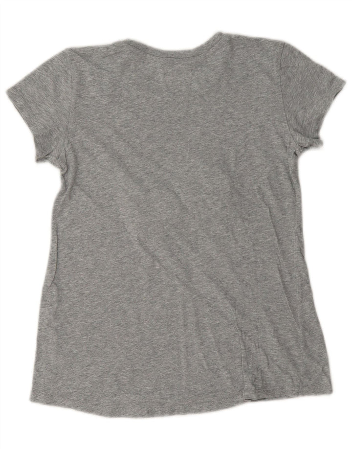 Tricou grafic Benetton pentru femei Top UK 12 Medium Gri