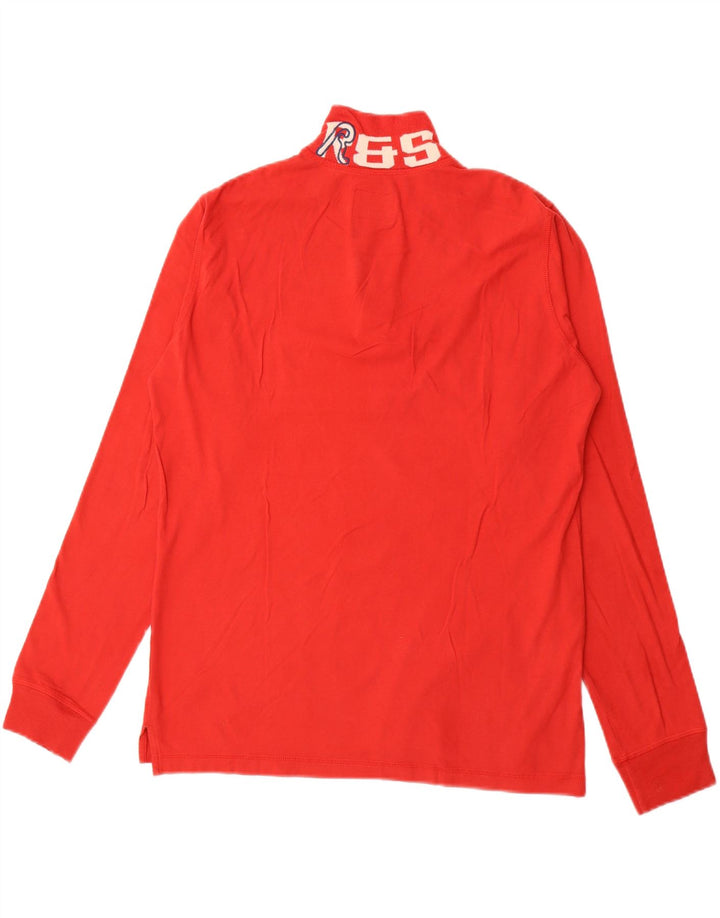 REPLAY Boys Graphic Top Long Sleeve 15-16 Years 2XL Red Vintage Replay and Second-Hand Replay from Messina Hembry 