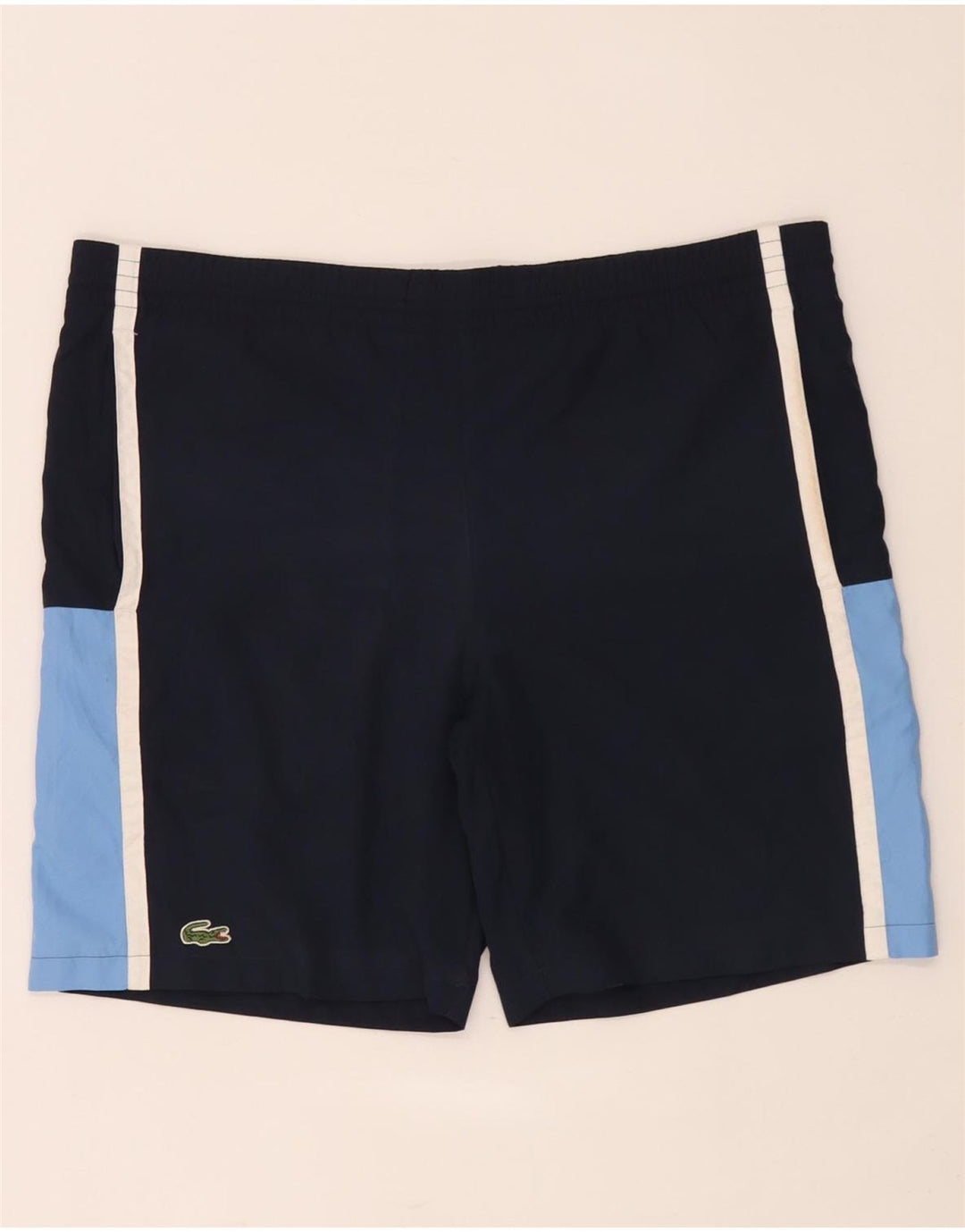 Pantaloni scurți sport pentru bărbați Lacoste Mărimea 2 XS bleumarin poliester color bloc