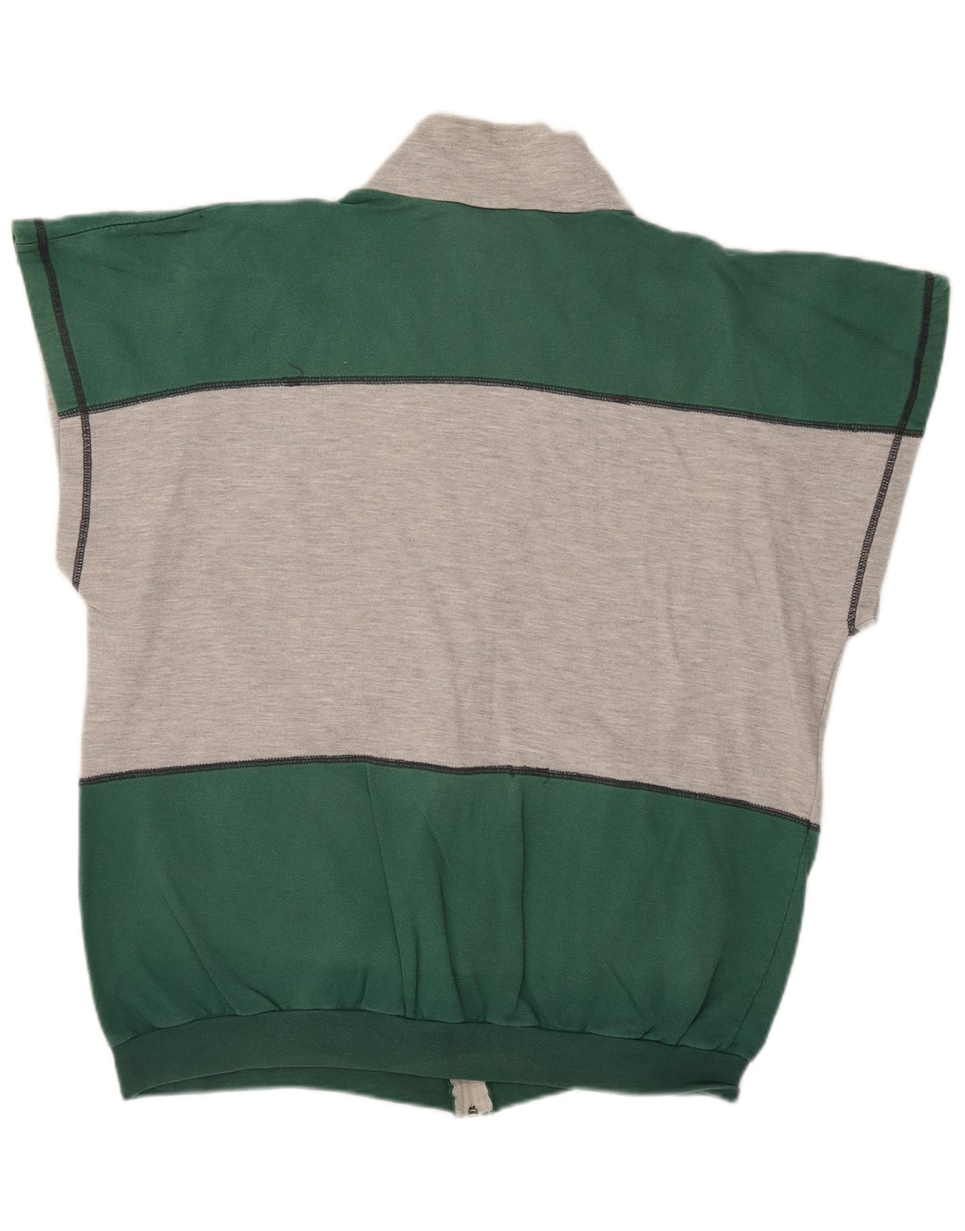 Jachetă de trening fără mâneci pentru bărbați Active 2XL, bumbac color bloc, gri