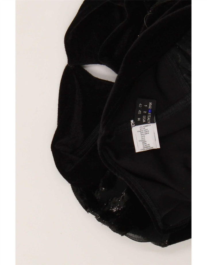 Body cu mânecă lungă pentru femei La Perla EU 40 Medium Black Floral Designer