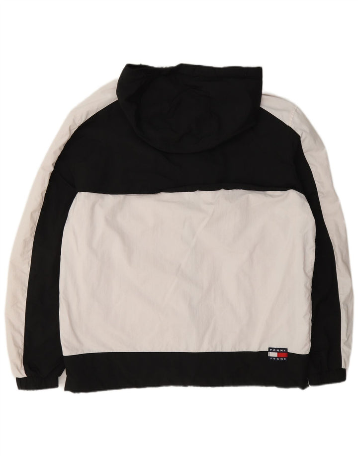 Jachetă de vânt pentru bărbați Tommy Hilfiger UK 38 Medium White Colorblock