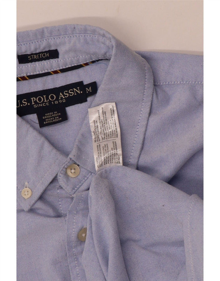 U.S. Polo Assn. Cămașă pentru bărbați, bumbac albastru mediu