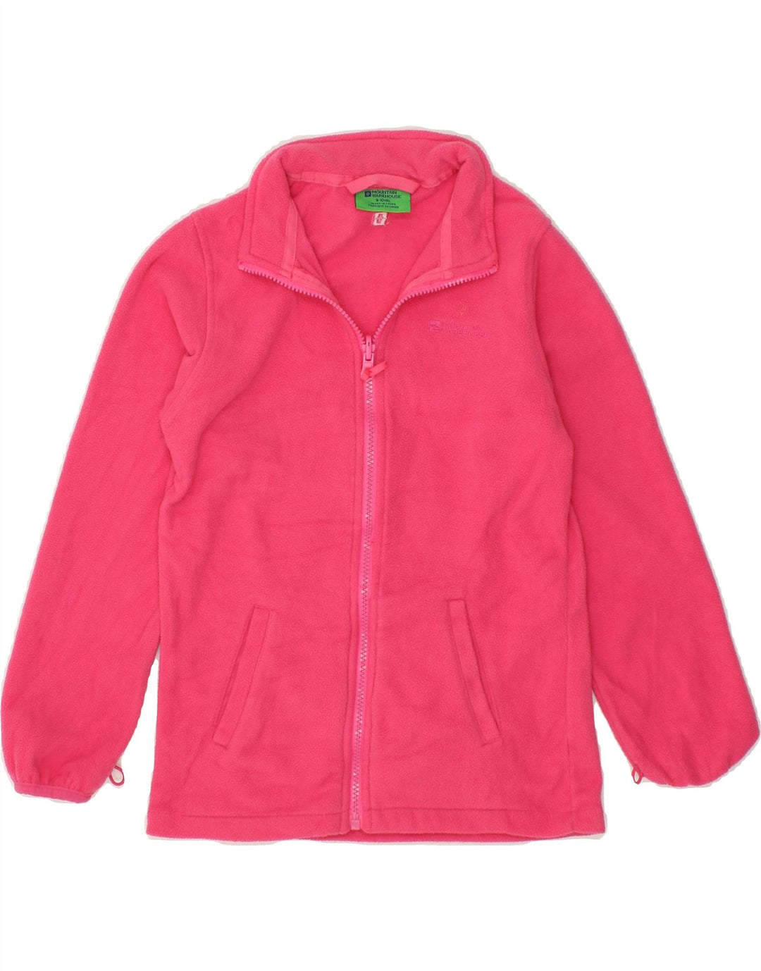 MOUNTAIN WAREHOUSE Girls Fleece Jacket 9-10 Years Pink Polyester Vintage Mountain Warehouse and Second-Hand Mountain Warehouse from Messina Hembry 