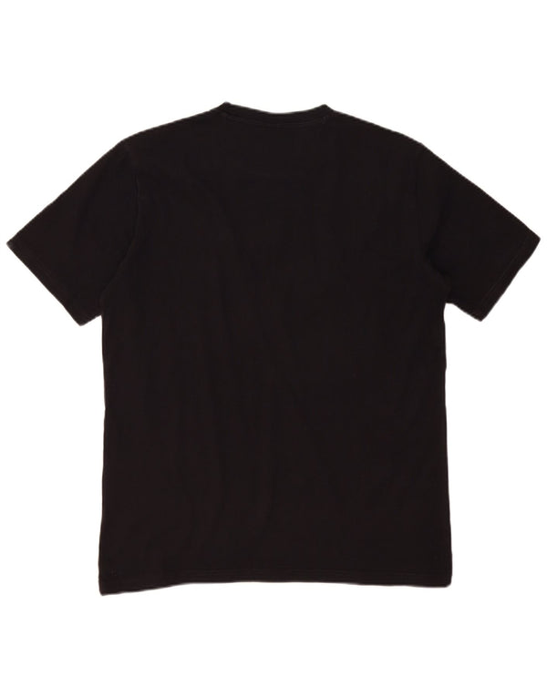 Tricou grafic pentru bărbați Champion Top Mediu Negru