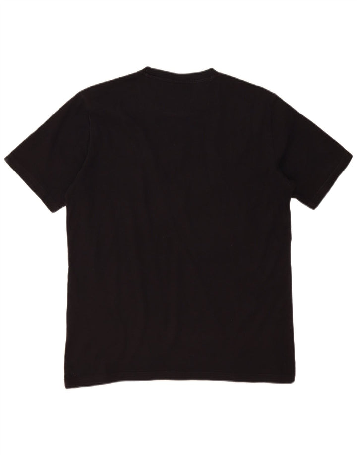 Tricou grafic pentru bărbați Champion Top Mediu Negru