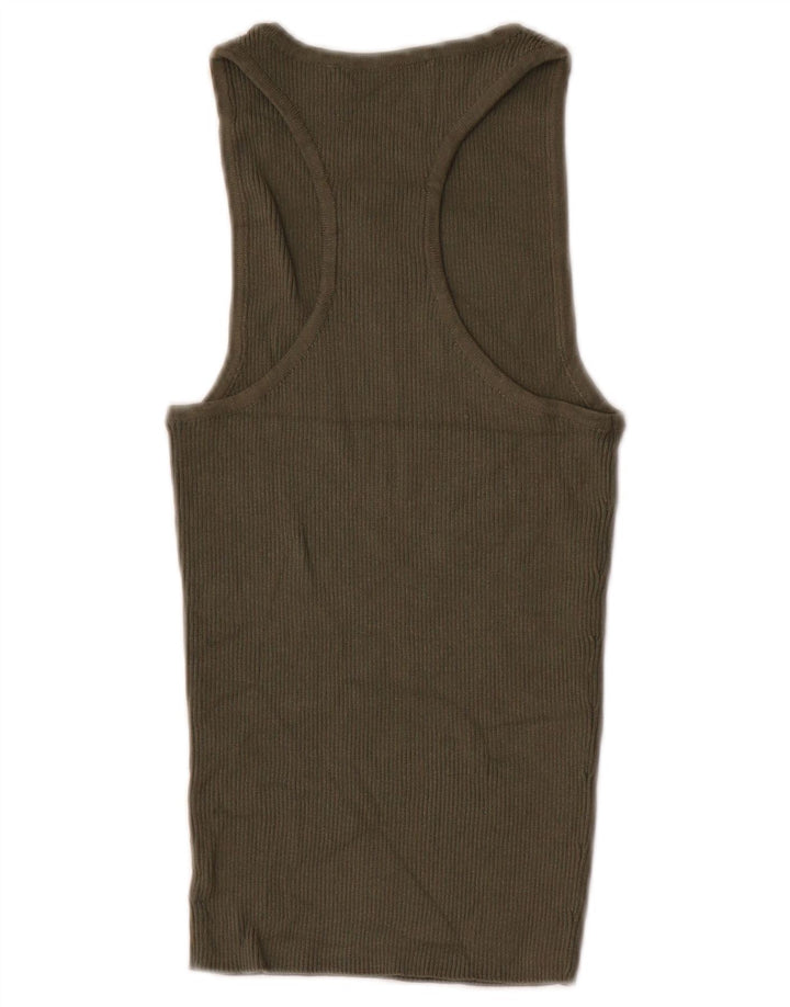 Vestă pentru femei Zara UK 8 Small Khaki