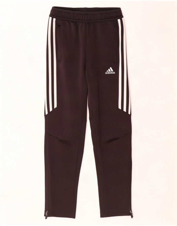 Pantaloni de trening Adidas Climacool pentru baieti 9-10 ani poliester negru