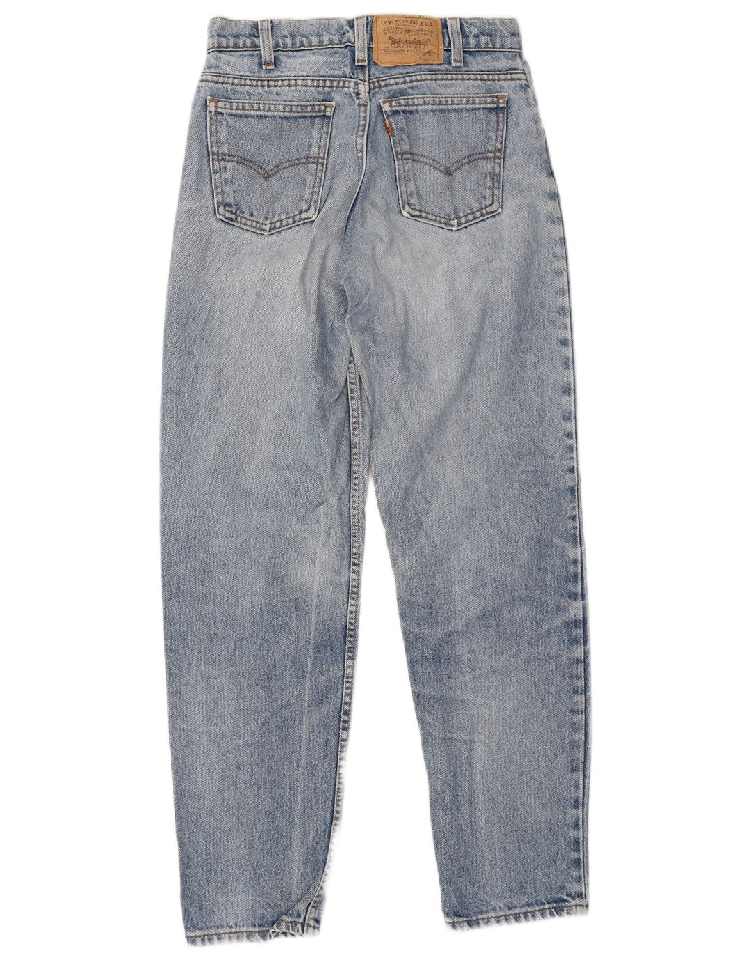 Blugi conici pentru femei LEVI'S W28 L30 Bumbac albastru