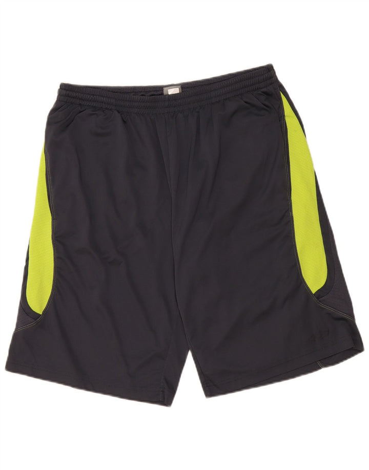 Pantaloni scurți sport pentru bărbați Umbro XL, gri, blocuri de culoare
