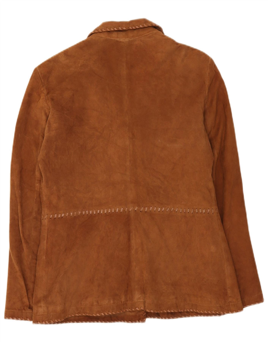 CONBIPEL Jachetă de damă din piele intoarsa cu 2 nasturi IT 48 XL din piele maro