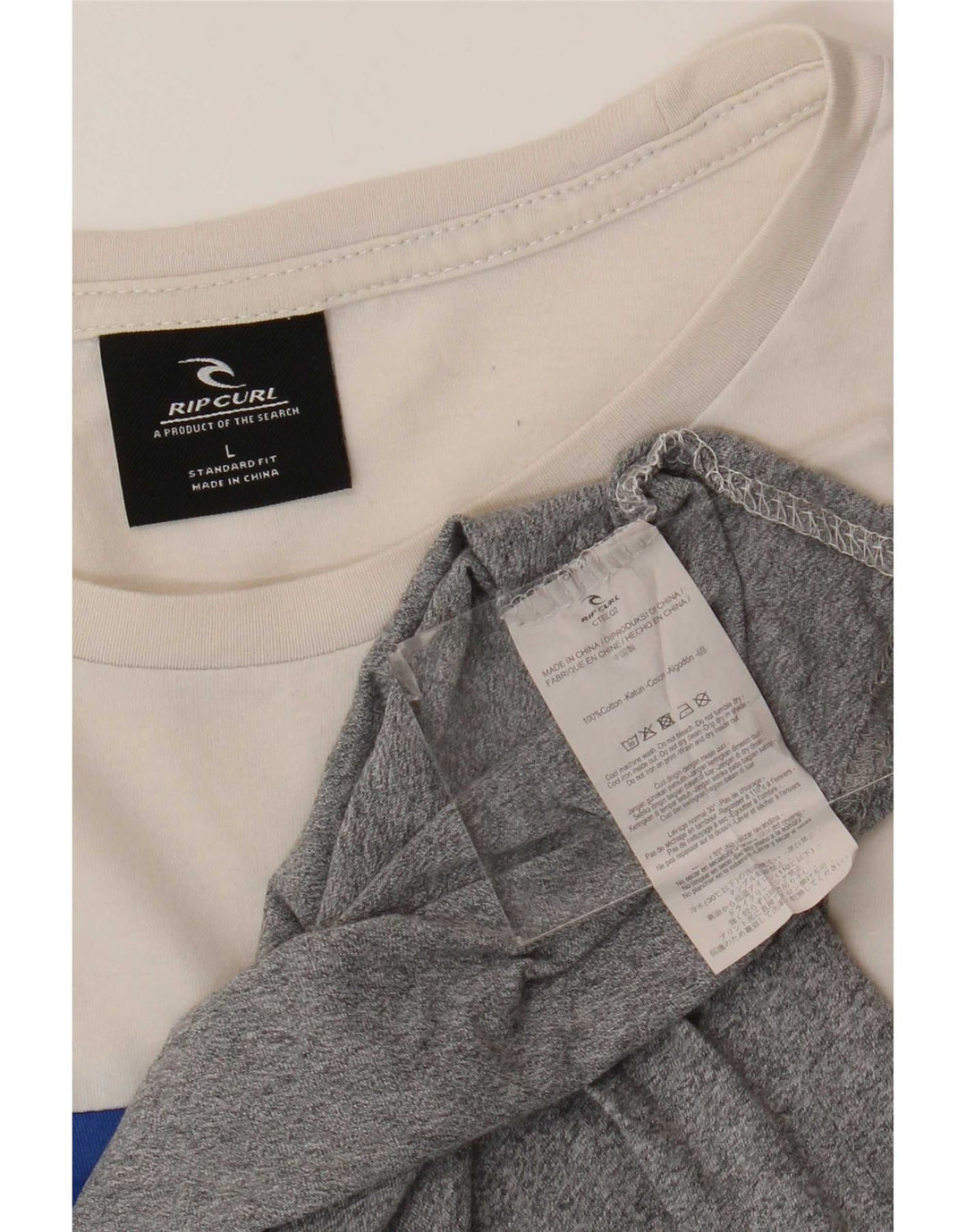Tricou Rip Curl pentru bărbați cu ajustare standard Top mare, multicolor, color block