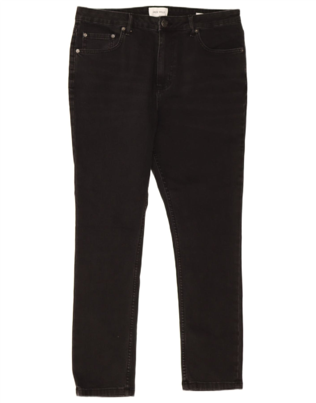 Blugi slim pentru bărbați Jack Wills W34 L29 bumbac negru