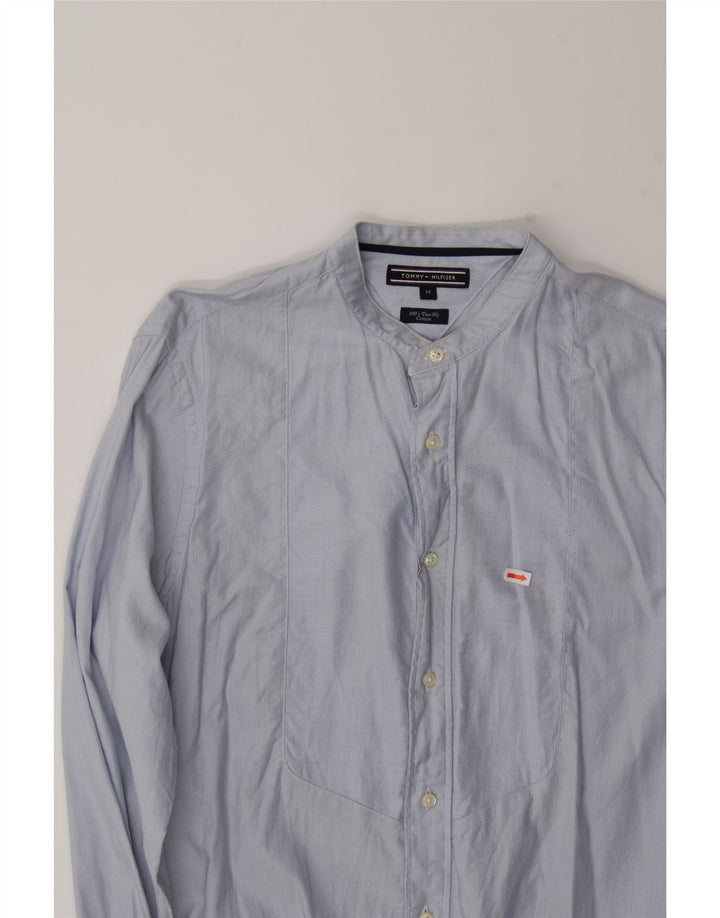 TOMMY HILFIGER Mens Shirt Medium Blue Cotton Vintage Tommy Hilfiger and Second-Hand Tommy Hilfiger from Messina Hembry 