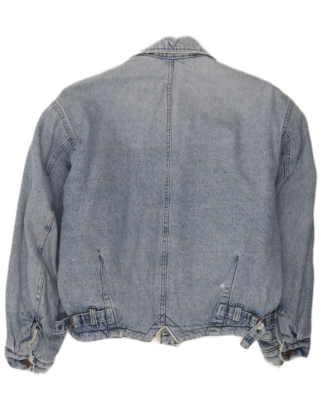 Jachetă de blugi Sherpa pentru bărbați Sisley UK 40, mare, albastru, bumbac