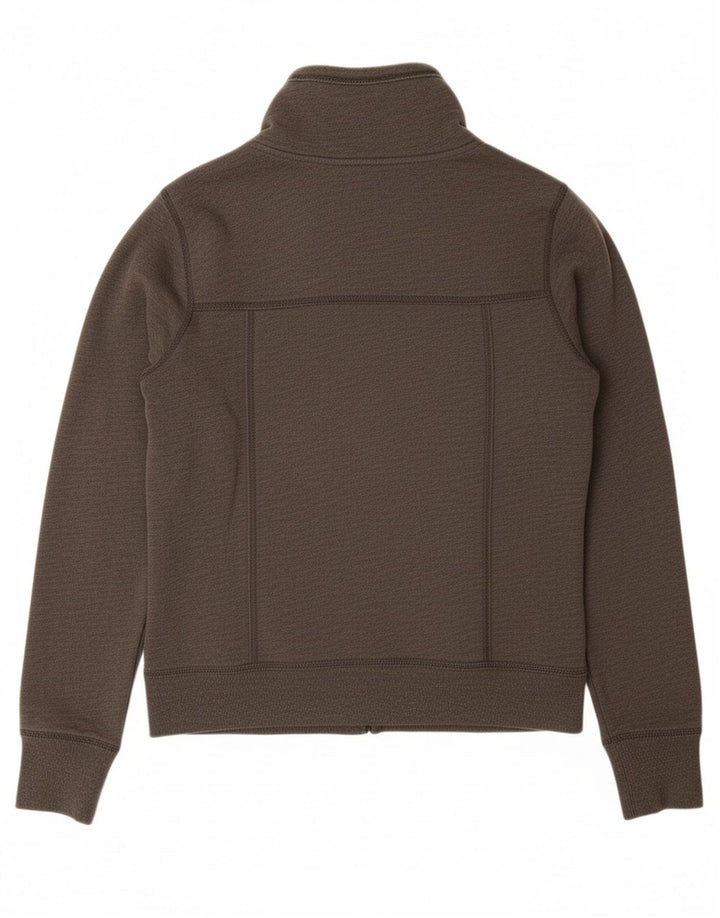 Jachetă de trening Sherpa pentru femei HOLLISTER UK 16 mare bumbac gri