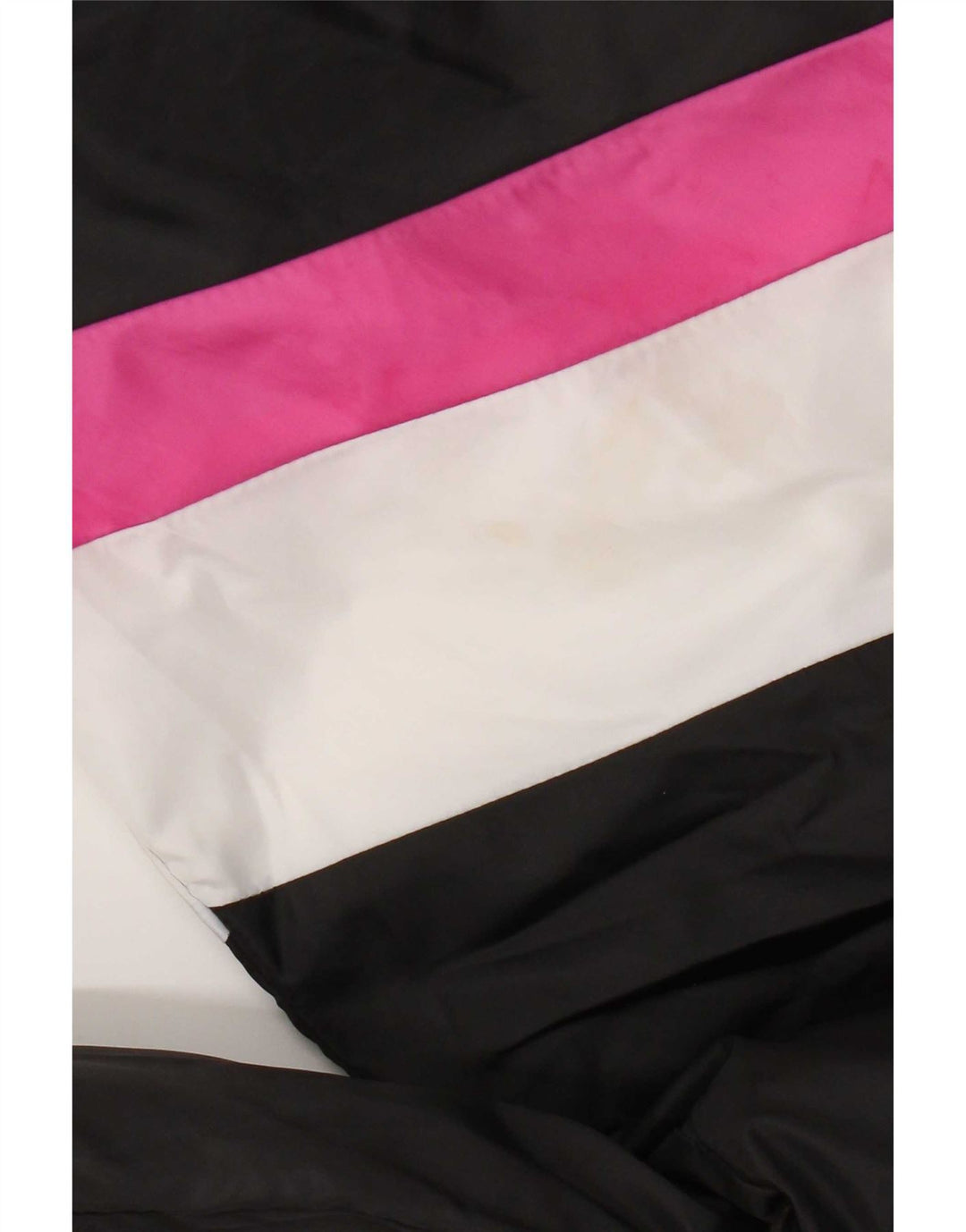 Jachetă de trening pentru bărbați vintage, XL, negru, poliester color bloc