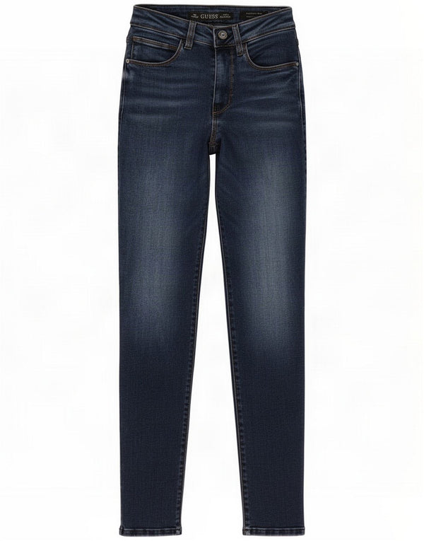 Guess blugi skinny curvy pentru femei W26 L29 bumbac albastru