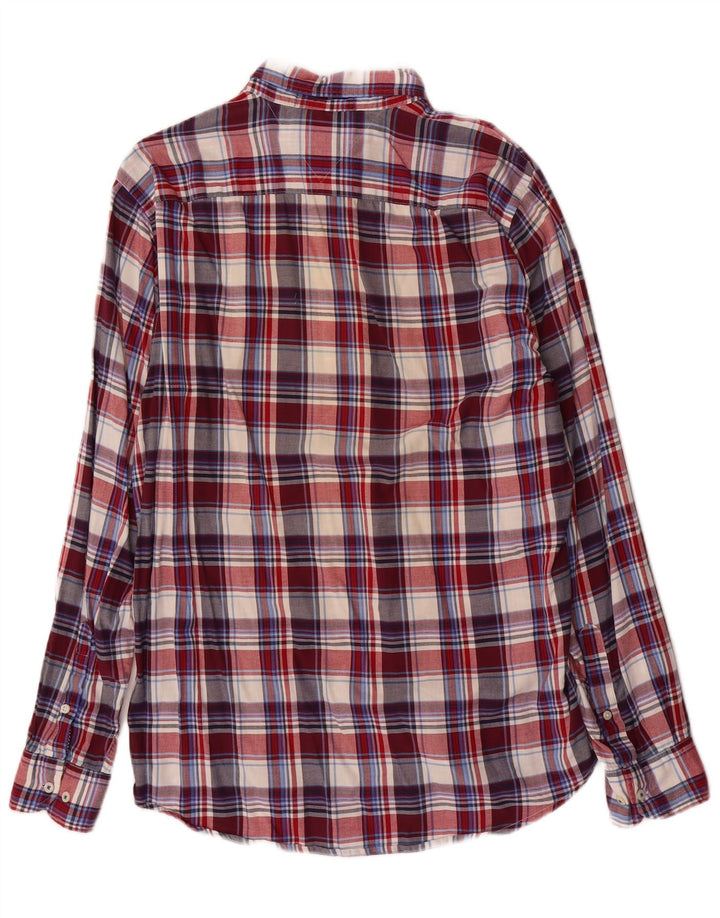 Cămașă de flanel pentru bărbați Tommy Hilfiger New York Fit, mare, multicoloră