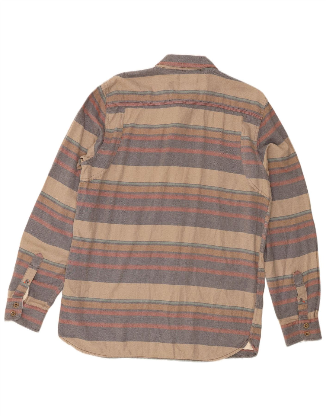 Cămașă de flanel pentru bărbați Vans, bumbac cu dungi medii, multicolore