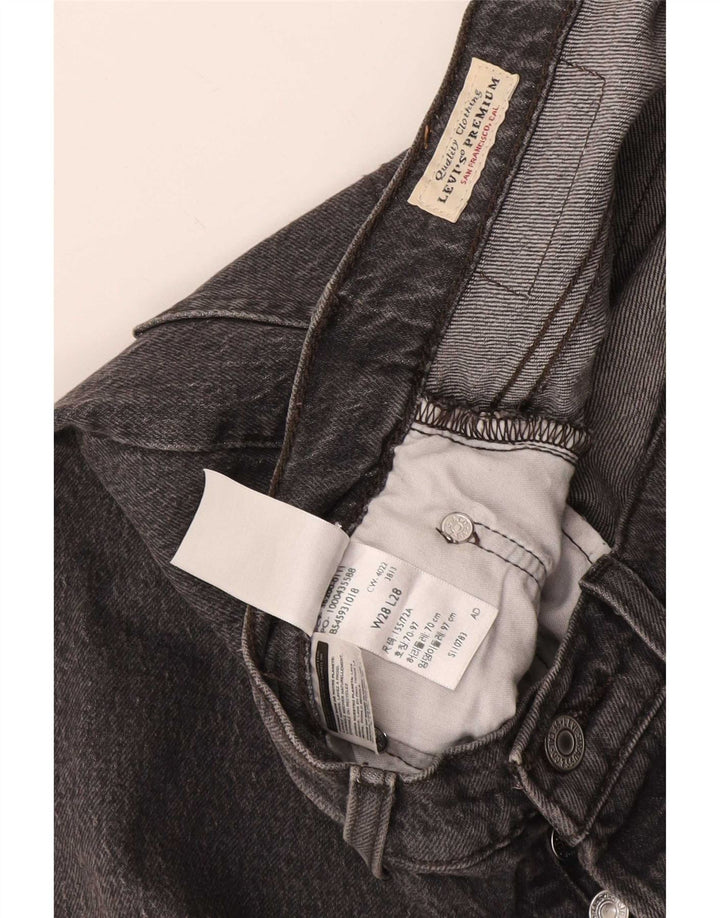Blugi drepti 501 pentru femei Levi's W28 L28 gri