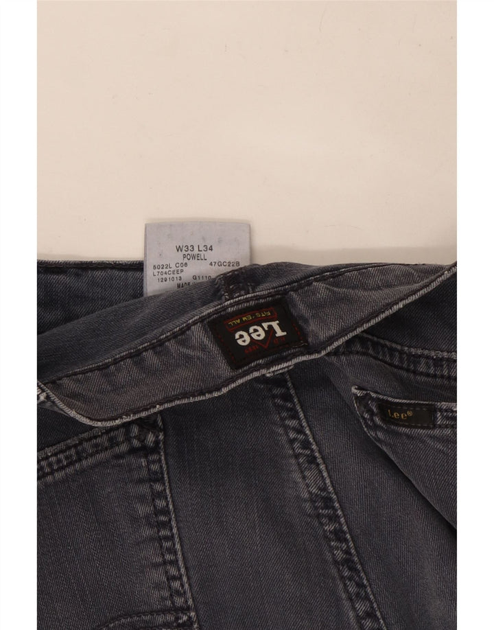 Blugi Lee Powell Slim pentru femei W33 L28 bumbac gri